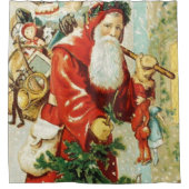 Santa Claus - Duschvorhang (Vorderseite)