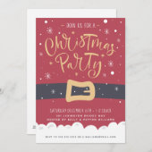 Santa Claus | Einladung von Feiertagen (Vorne/Hinten)