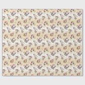 Santa Claus Elf Geschenkpapier (Flach)