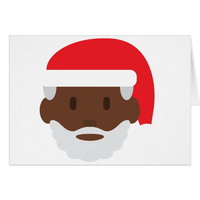Santa claus emoji (Vorderseite (Horizontal))