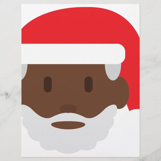 Santa claus emoji (Vorderseite)