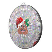 Santa claus emoji dartscheibe (Vorderseite rechts)