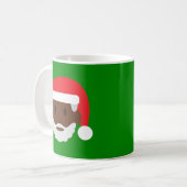 Santa claus emoji kaffeetasse (Vorderseite Links)