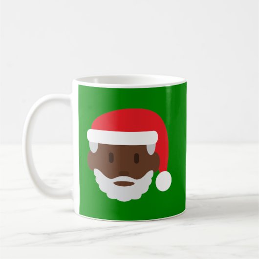 Santa claus emoji kaffeetasse (Links)