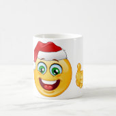 Santa claus emoji kaffeetasse (Mittel)