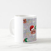 Santa claus emoji kaffeetasse (Vorderseite Links)