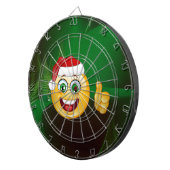 Santa claus emojis dartscheibe (Vorderseite rechts)