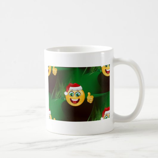 Santa claus emojis kaffeetasse (Rechts)