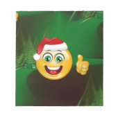 Santa claus emojis notizblock (Vorderseite)