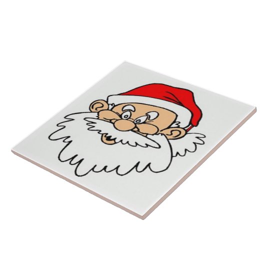 SANTA CLAUS FACE FLIESE (Seite)