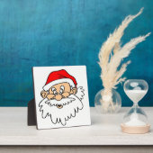 SANTA CLAUS FACE FOTOPLATTE (InSitu)