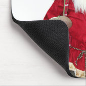 Santa Claus Face Mask Mousepad (Ecke)