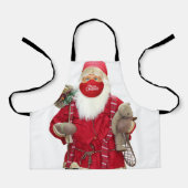 Santa Claus Face Mask Schürze (Vorderseite)