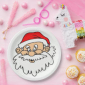 SANTA CLAUS FACE PAPPTELLER (Party)