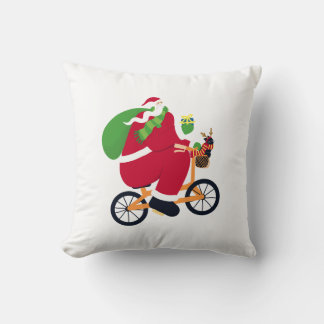 Santa Claus Fahrrad Kissen