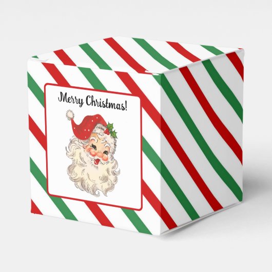 Santa Claus Favor Box Geschenkschachtel (Vorderseite)