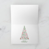 Santa Claus Feiertagskarte (Innenseite)