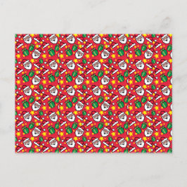 Santa Claus Feiertagspostkarte