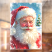 Santa Claus Fensterklammer Fensteraufkleber (Blatt 2)