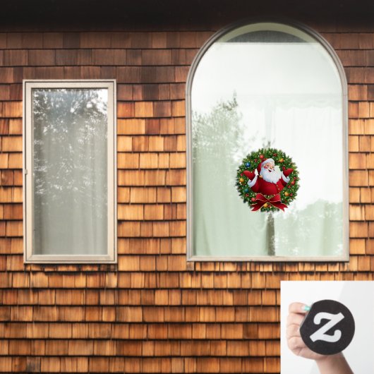 Santa Claus Fensterklammer Fensteraufkleber (Fenster Zuhause)