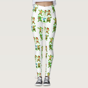 Santa Claus Ferien Weihnachten Leggings