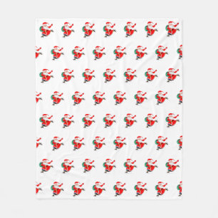 Santa-Claus-Flanelldecke Fleecedecke