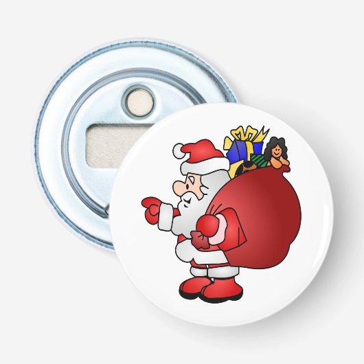 SANTA CLAUS FLASCHENÖFFNER (Vorderseite)