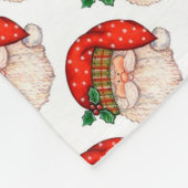 Santa Claus Fleecedecke (Ecke)