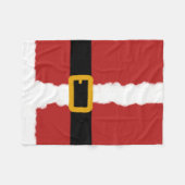 Santa Claus Fleecedecke (Vorderseite (Horizontal))