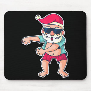 Santa Claus Floss-Tanz Weihnachten X-mas Geschenk Mousepad