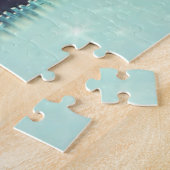 Santa Claus Flying with Rentier Puzzle (Seite)