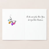 Santa Claus Foil Folienkarte (Innenseite)