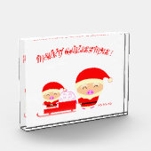 Santa Claus Fotoblock (Links)