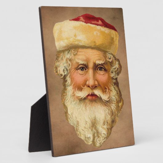 Santa Claus Fotoplatte (Seite)