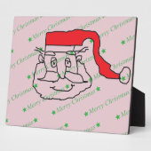 Santa Claus Fotoplatte (Seite)