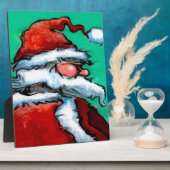 Santa Claus Fotoplatte (Seite)
