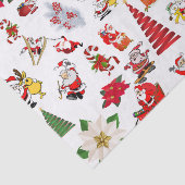Santa Claus & Friends Seidenpapier (Ausschnitt)