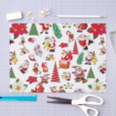 Santa Claus & Friends Seidenpapier (Handwerk)