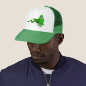 Santa Claus Frog Truckerkappe (Beispiel)