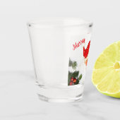 Santa Claus Frohe Weihnachtsgeschosse Party Schnapsglas (Links)