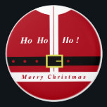 Santa Claus Funny Christmas Keramik Knob Keramikknauf<br><div class="desc">Frohe Weihnachts Weihnachtsmann Keramik Knobs - Geschenke für jedermann - Fun Geschenk - Rot - Wählen / Fügen Sie Ihren einzigartigen Text / Name / Farbe - Make Your Special Gift - Neu vergrössern und verschieben oder entfernen und fügen Sie Elemente / Text mit Anpassungs-Tool! Design von MIGNED. Bitte schauen...</div>
