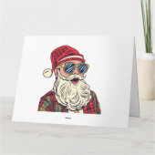 Santa Claus - Funny Karte (Rückseite)