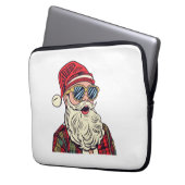 Santa Claus - Funny Laptopschutzhülle (Vorderseite Links)