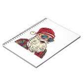 Santa Claus - Funny Notizblock (Linke Seite)