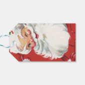 Santa Claus Geschenkanhänger (Rückseite Horizontal)