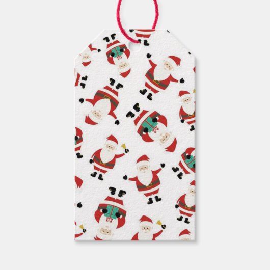 Santa Claus Geschenkanhänger (Vorderseite)
