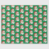 Santa Claus Geschenkpapier (Flach)