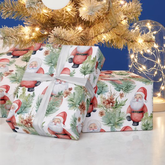 Santa Claus Geschenkpapier (Feiertage)