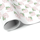 Santa Claus Geschenkpapier (Rolleneckpunkt)