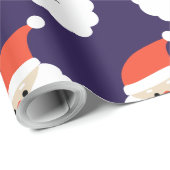 Santa Claus Geschenkpapier (Rolleneckpunkt)